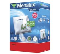 Menalux 3101 MP Sacchetti per la Polvere Megapack, Nylon, Bianco