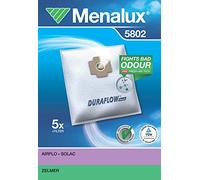 Menalux 5802 Sacchetti per aspirapolvere, 5 pezzi