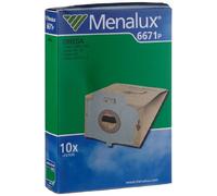 Menalux 6671 P Sacchetti per aspirapolvere, 10 pezzi