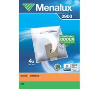 Menalux Duraflow 2900 - Sacchetti per aspirapolvere, confezione da 4
