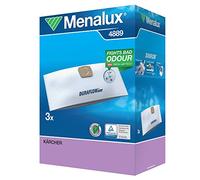 Menalux Duraflow 4889 - Set di 3 sacchetti per aspirapolvere Einhell, AquaVac 30 L, Kärcher WD 6, WD 7, A2500 fino a 2999