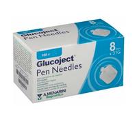 Menarini Ago per insulina Glucoject 31Gx8mm 100 Uds - Ago per insulina