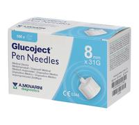 Glucoject AGO PER PENNA DA INSULINA GLUCOJECT LUNGHEZZA 8 MM GAUGE 31100 PEZZI