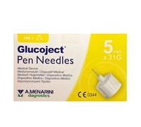 Menarini Glucoject Ago per insulina 31Gx5mm 100U - Ago per insulina