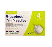 Menarini Glucoject Ago da Insulina 32gx4mm 100U