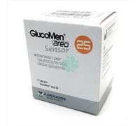 Menarini GlucoMen Areo - 25 Strisce Reattive per il Controllo della Glicemia