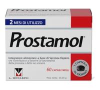 Menarini - Prostamol 60 Capsule Molli - Integratore Per La Funzionalità Della Prostata