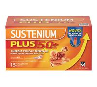 Menarini Sustenium Plus 50+ - Integratore Per Il Tono Psico Fisico 15 Flaconcini