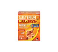 Menarini Sustenium Plus 50+ - Integratore per la stanchezza e lo stress ossidativo 24 Flaconcini