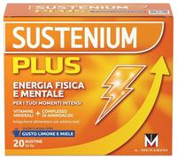 Menarini SUSTENIUM PLUS LIMONE E MIELE 20 BUSTINE DA 8 G