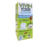 Menarini VIVIN TOSSE PEDIATRICO SCIROPPO PER TOSSE SECCA E GRASSA GUSTO FRAGOLA E CREME CARAMEL 150 ML