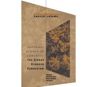 Menashi Cohen Materials Science of Concrete, Special Volume (Copertina rigida)