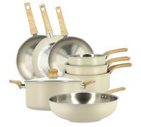 MENASTYL - Set 8 pezzi easynox in acciaio inox e alluminio ecume - 6014254