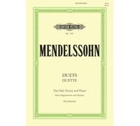 mendelssohn : 19 duette (2 voix) - édition Peters