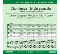 Mendelssohn-Bar CHORSINGEN LEICHT GEMACHT Mendelssohn Walpurgisnacht Chorst (CD)