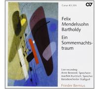 Frieder Bernius Barockor Midsummer Night's Dream (Stuttgart Baroque Orches (CD)