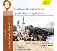 Mendelssohn-Bartholdy Felix - Strub Pat Symphonies for String Orchestra (St (CD)