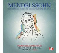 mendelssohn: concerto for violin & orchestra in e-Import USA