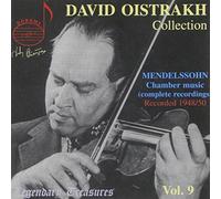 Audio Cd Felix Mendelssohn - David Oistrakh Collection Vol.09: Felix Mendelssohn