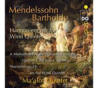 Felix Mendelssohn Felix Mendelssohn: Harmoniemusik for Wind Quinet (CD) Album