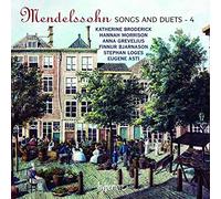 Felix Mendelssohn Songs and Duets - Volume 4 (CD) Album