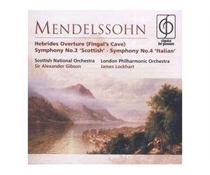 Mendelssohn, F. - Sym 3 (Am)/4 (A)/Hebrides (Fingal's Cave) Op. 26