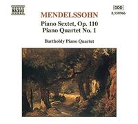 Mendelssohn Felix - PIANO QUARTETS OPP.1 & 2