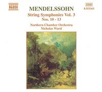 Mendelssohn Felix - Sinfonie X Archi Vol.3 (Integrale):