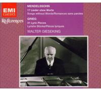 Mendelssohn/ Grieg/ Gieseking - Gieseking Plays Mendelssohn & Grieg