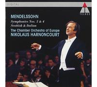Mendelssohn/ Harnoncourt, Nikolaus - Mendelssohn: Symphonies 3 & 4