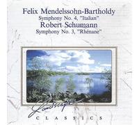 MENDELSSOHN & SCHUMANN - SYMPHONY NO.4'ITALIAN' &