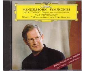 Mendelssohn: Sinfonie N. 4 & 5 / John Elliot Gardiner - CD