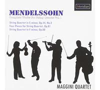 Mendelssohn/ Stanzeleit/ Angel/ Outram - Complete Works For String Quartet 1