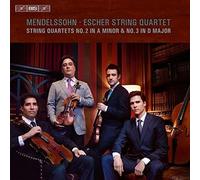 Mendelssohn: String Quartets, Nos. 2 & 3 by Escher String Quartet (2015-09-11)