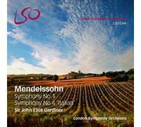 Mendelssohn: Symphonies Nos. 1 & 4 [Hybrid SACD + Blu Ray Audio Disc] by London Symphony Orchestra