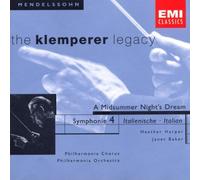 Mendelssohn: Symphony 4 / Midsummer Night's Dream [The Klemperer Legacy] (2004-05-19)
