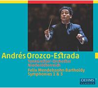Symphonies Nos 1v& 3 - Felix Mendelssohn (Audio Cd)