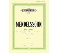 `Mendelssohn, Felix` Violin Concerto In D Minor Mwv O3 Editio Book NUOVO