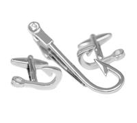 MENDEPOT Set di gemelli e fermacravatta da uomo, accessorio da matrimonio, regalo per festa del papà, compleanno, gemelli per cravatta