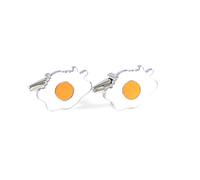 MENDEPOT Sunny Side Up - Gemelli a forma di uovo fritto, con scatola