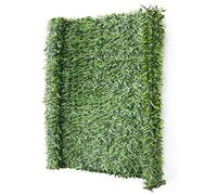 Mendler Siepe Artificiale Privacy Balcone Giardino Rete Decorativo N77 Chiaro 300x150cm | Protezione da sguardi indiscreti, protezione dal vento, rivestimento per balcone e terrazza