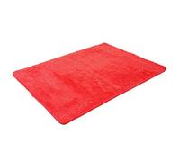 Mendler Tappeto a Pelo Lungo Shaggy HWC-F69 Antiscivolo Tessuto 120x160cm Rosso