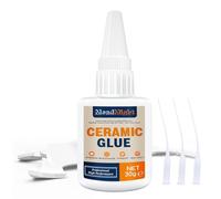 MendMight 30g Colla per Ceramica Rotta, Colla per Piastrelle per Ceramiche, Porcellana, Vetro, Plastica, Metallo, Gomma e fai-da-te, Super Colla Perfetto per Artigianato fai da te e Riparazioni Veloci