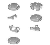 Mendocino Motor Kit Compatible with Solar Cells Levitating Motor DIY 3D Printed