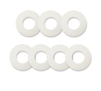 Mendorio Guarnizione valvola di scarico 816.418.00 di ricambio, compatibile con Geberit guarnizione rondella valvola di riempimento, rondella di tenuta in silicone (confezione da 7)