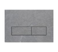 Mendorio Placca di Comando WC Compatibile con Geberit Duofix Sigma, Delta e Basic, Ricambio con Set di Barre di Spinta e Telaio di Montaggio per UP300 & UP320, 245 x 164 mm(Grigio chiaro-Y8)