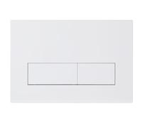 Mendorio Placca di Comando WC per Geberit Sigma 01/20/30,Bianco Opaco