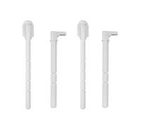 Mendorio Set Barre di Spinta per Geberit Ricambi Sigma 241.874.00.1,1 Kit | Pezzi di Ricambio per Cassetta WC Geberit Incasso, Asta di Comando per Meccanismo di Scarico, Kit Aste di Spinta