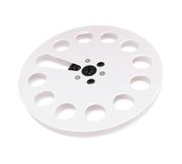 MENDUNER 1/4 da 7 Pollici di Nastro Vuoto Sostenibile con 12 Pisolini per la Registrazione degli Appassionati (WHITE)