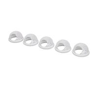 MENDUNER 5 Pezzi Amaca Galleggiante per Betta (WHITE) | Materiale PLA, design galleggiante, anello di alimentazione integrato, riparo multifunzionale, dimensioni compatte